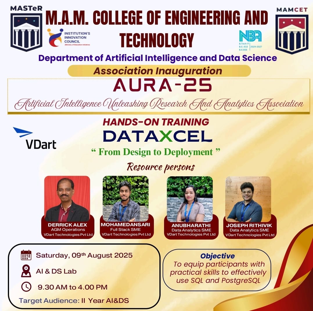 AURA-25 Association Inauguration